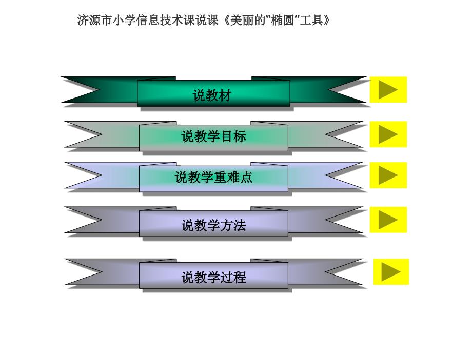 《信息技术》四年级下册美丽的“椭圆”工具说课课件_第2页