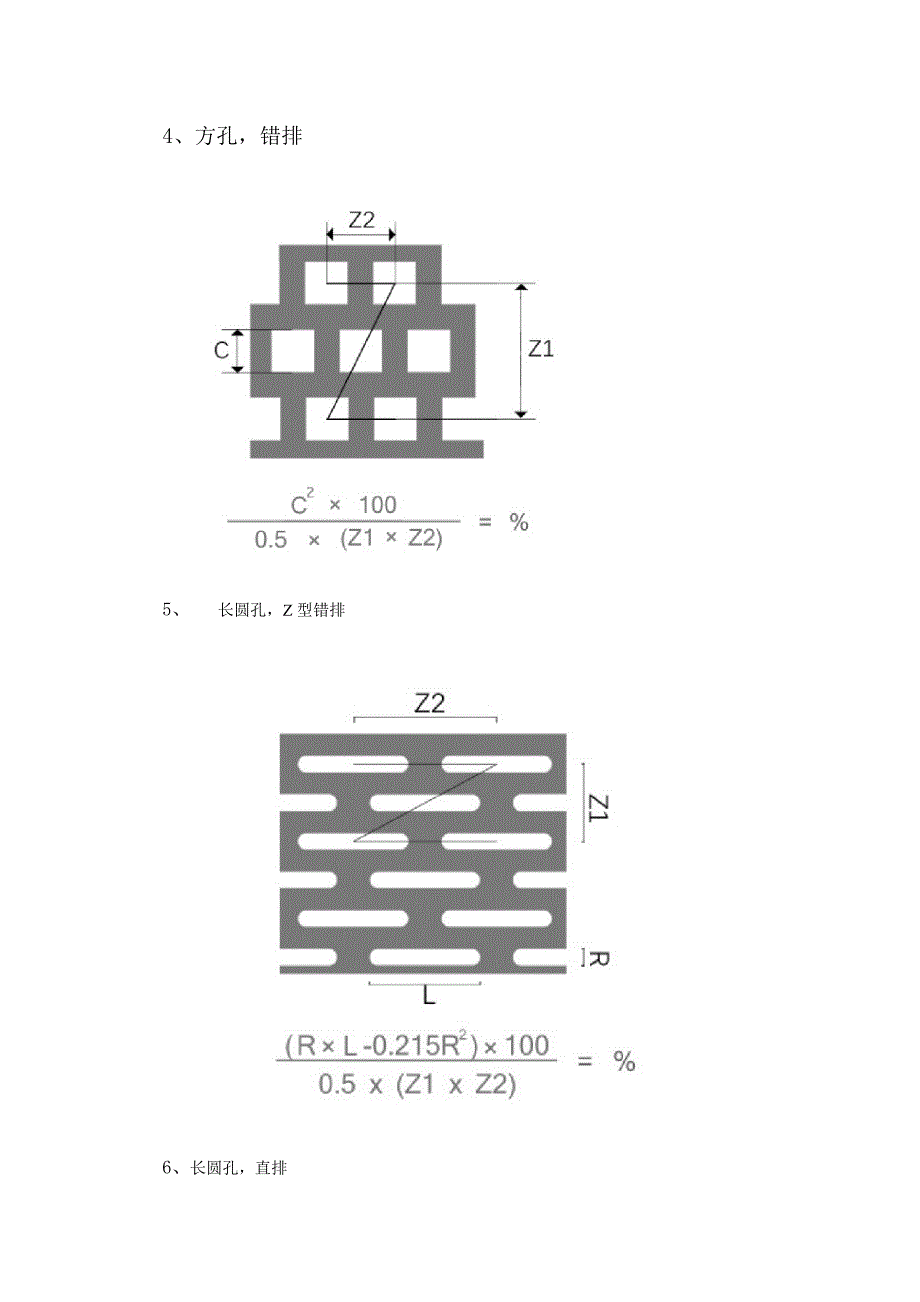 常用十种开孔率计算公式_第3页