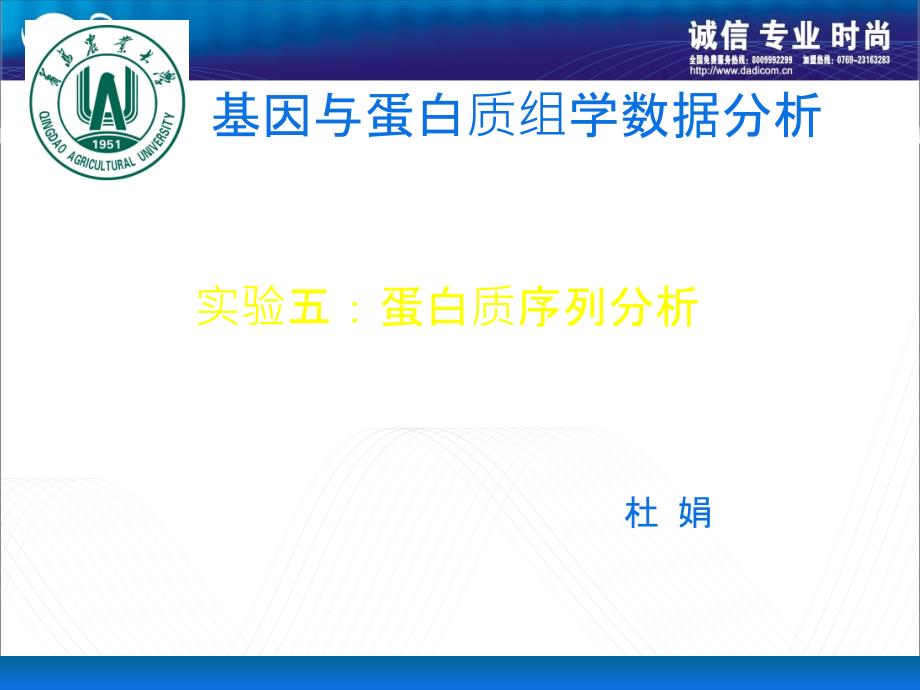 实验五蛋白质序列分析_第1页