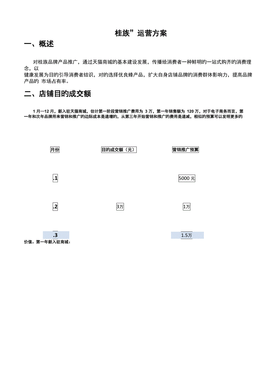 天猫店铺品牌运营专题方案_第1页