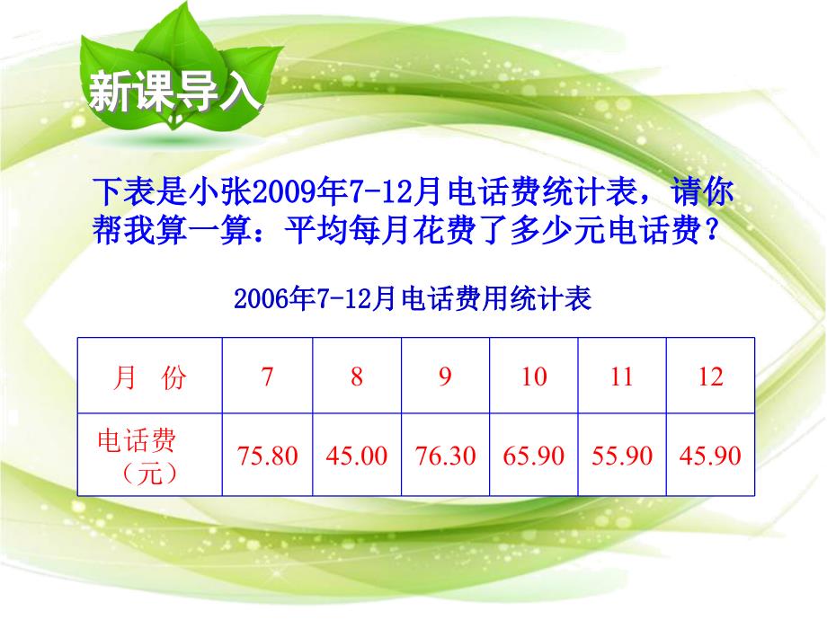 新华东师大版八年级数学下册20章数据的整理与初步处理20.1平均数平均数的意义课件11_第2页