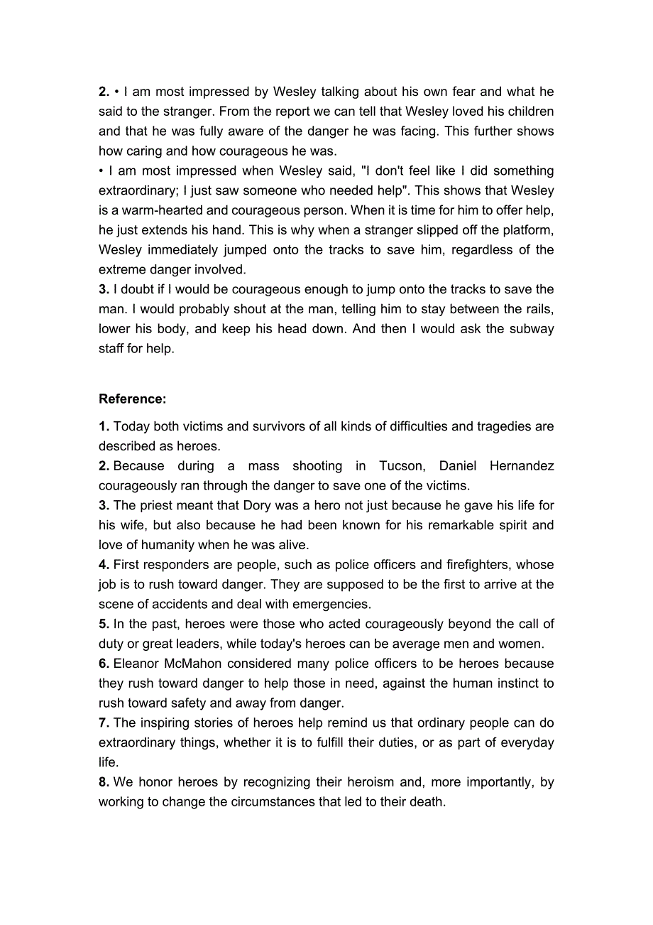 U校园新视野新视野大学英语1读写教程答案Units4_第2页