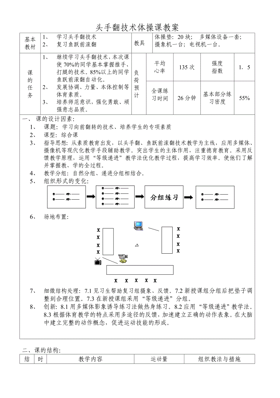 头手翻技术体操课(教育精品)_第1页