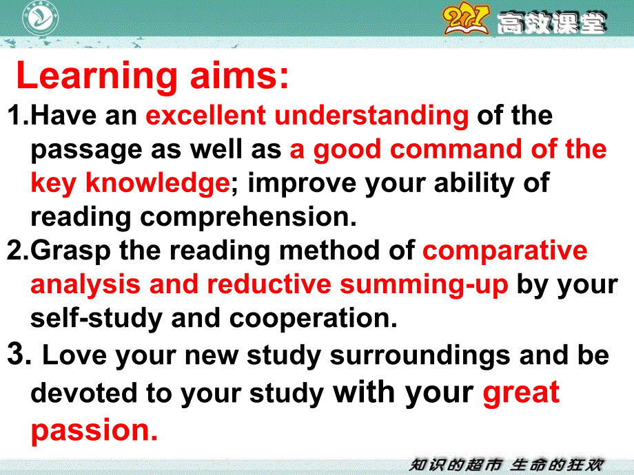 高中英语外研版必修一第一模块1P1Introductionreadingandvocabulary_第2页