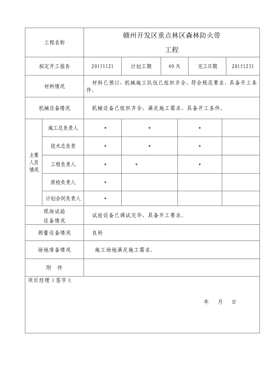 工程开工报告申请_第4页