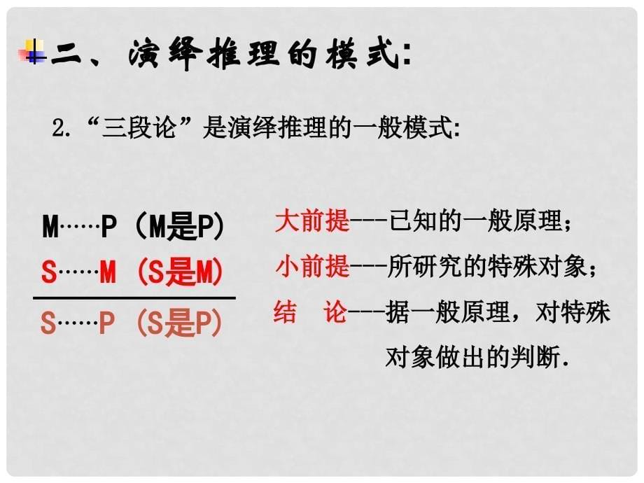 安徽省滁州二中高中数学 演绎推理课件 新人教A版选修12_第5页