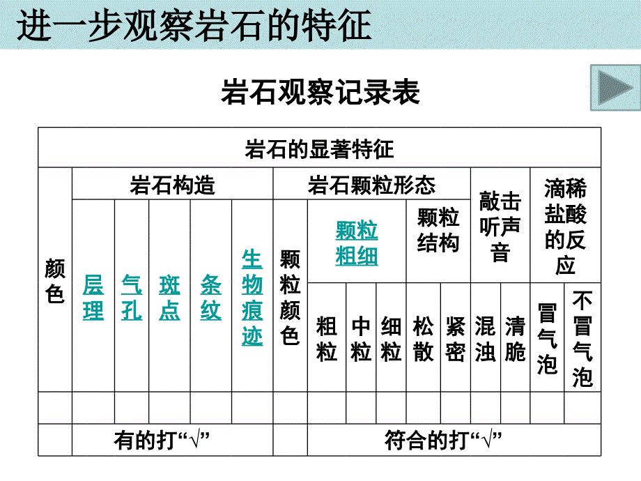 教科版四年级科学下册认识几种常见的岩石_第3页