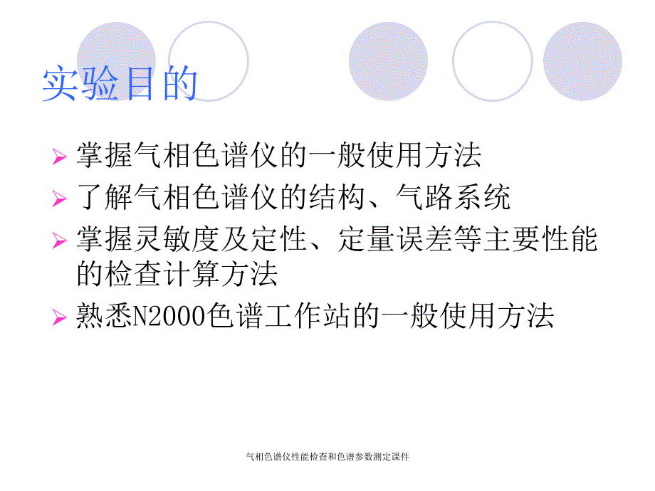 气相色谱仪性能检查和色谱参数测定课件_第2页