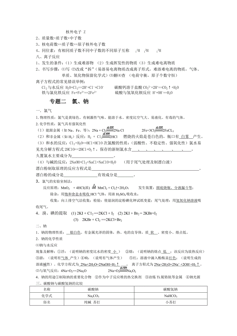 高中化学学业水平测试复习提纲1.doc_第3页