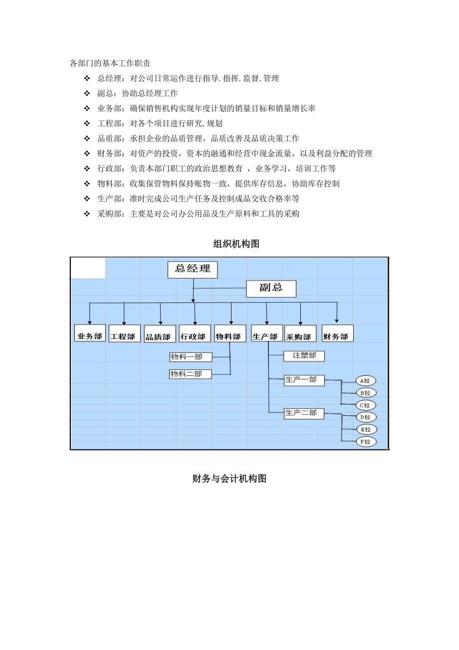 阳光电子公司会计制度设计_第5页