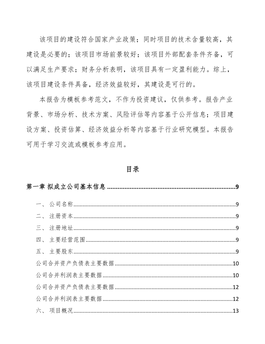 洛阳关于成立汽车制动器总成公司可行性报告_第3页