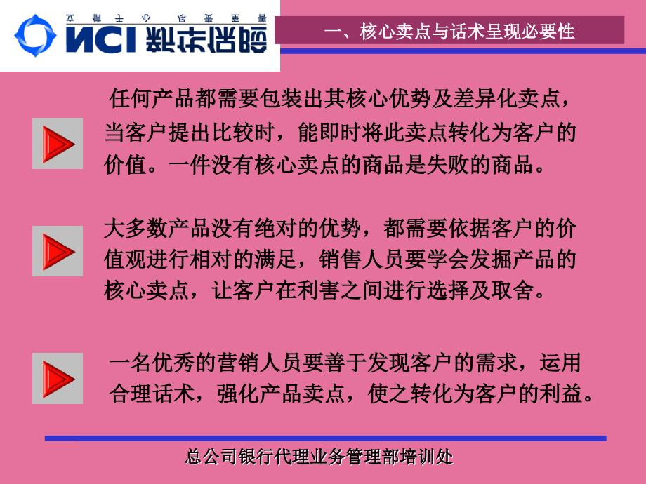 保险公司网点服务营销短训核心卖点和话术的呈现ppt课件_第3页