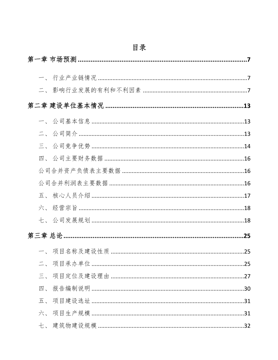 郴州电梯项目可行性研究报告(DOC 81页)_第2页