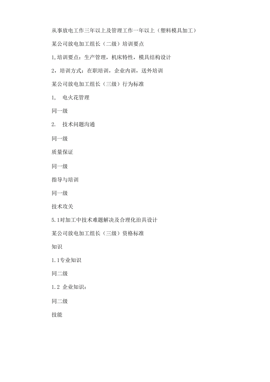 企业岗位职责说明与常用表格汇总78_第4页