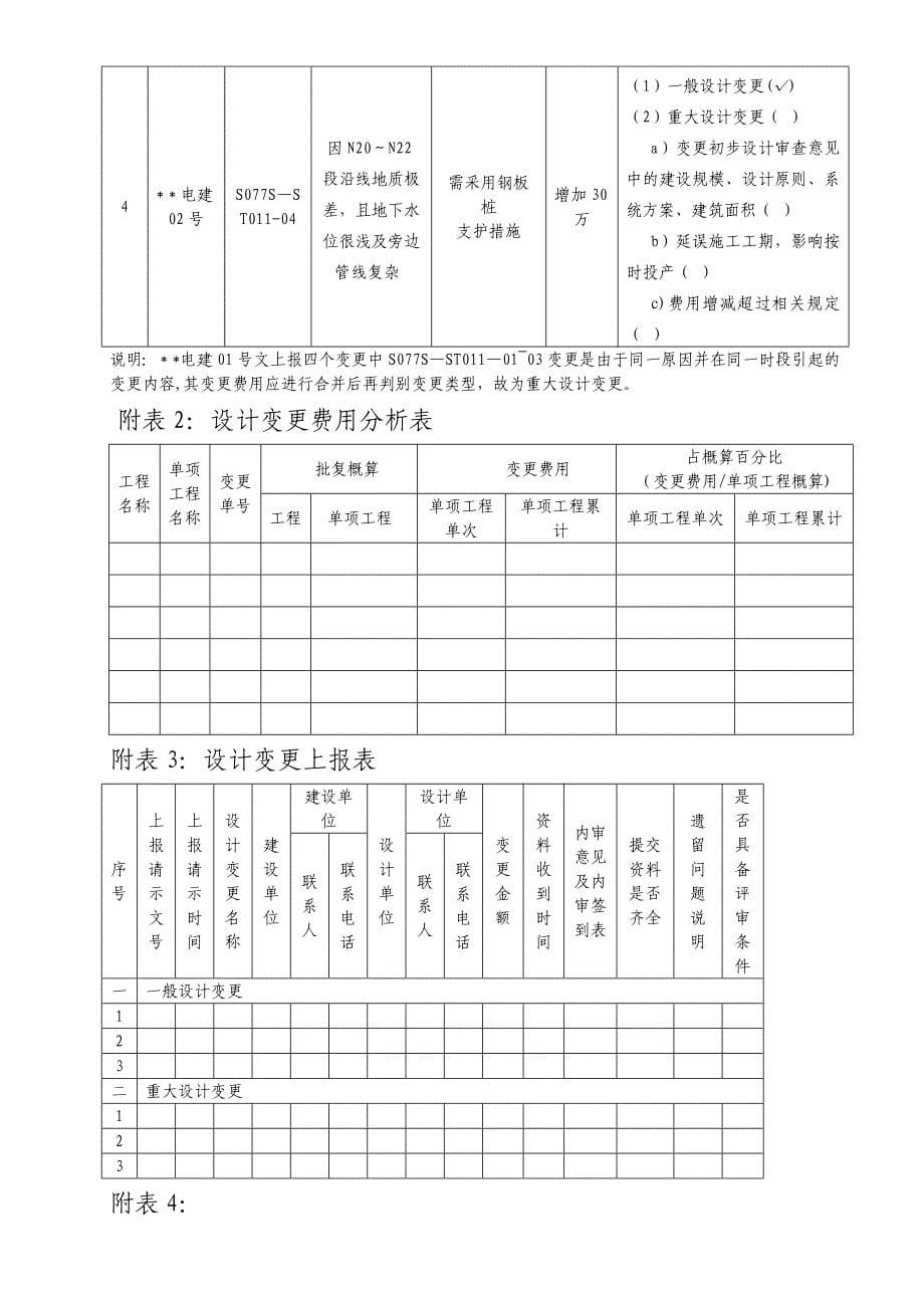 广东电网工程项目设计变更审批工作要求_第5页