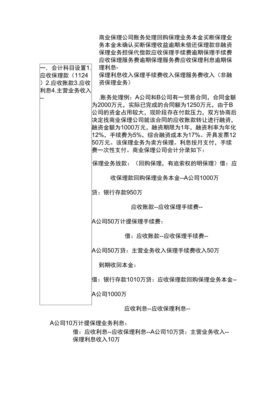 商业保理公司账务处理_第1页
