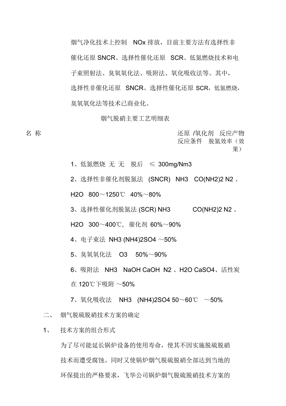 脱硝方案的选择比较_第4页