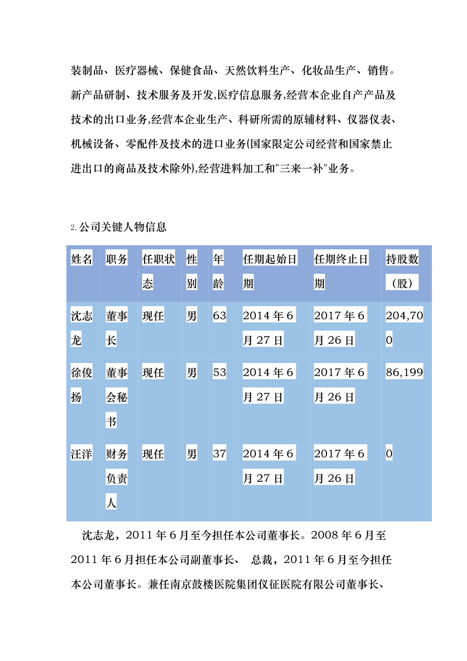 金陵药业财务报表分析_第2页