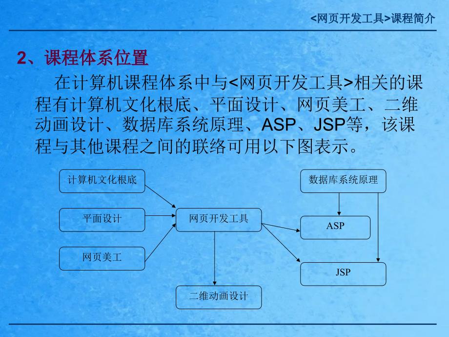 网页开发工具课程简介ppt课件_第3页