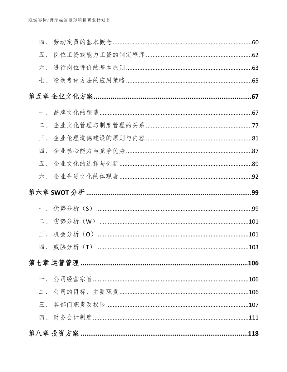 菏泽磁波塑形项目商业计划书_第4页