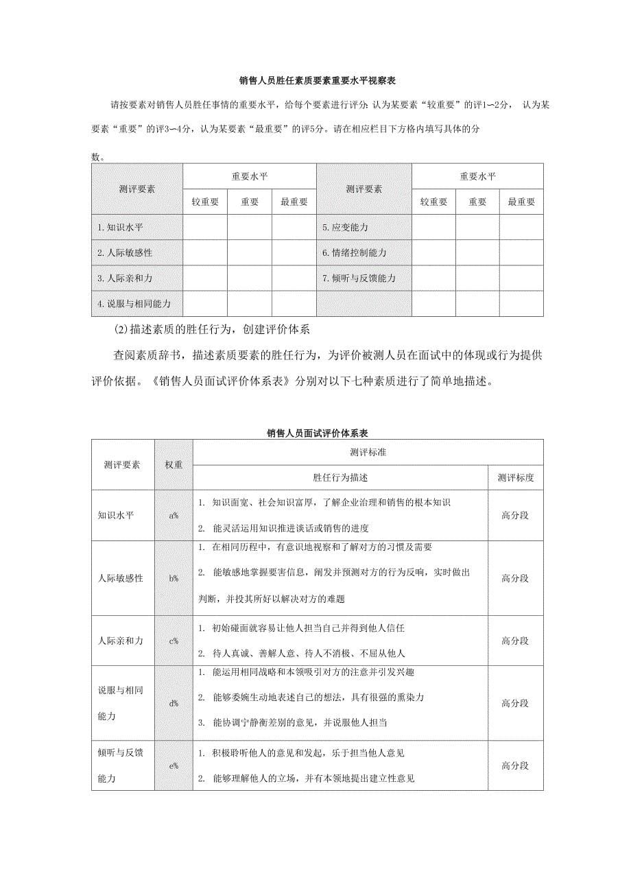 营销人员素质测评工具_第5页