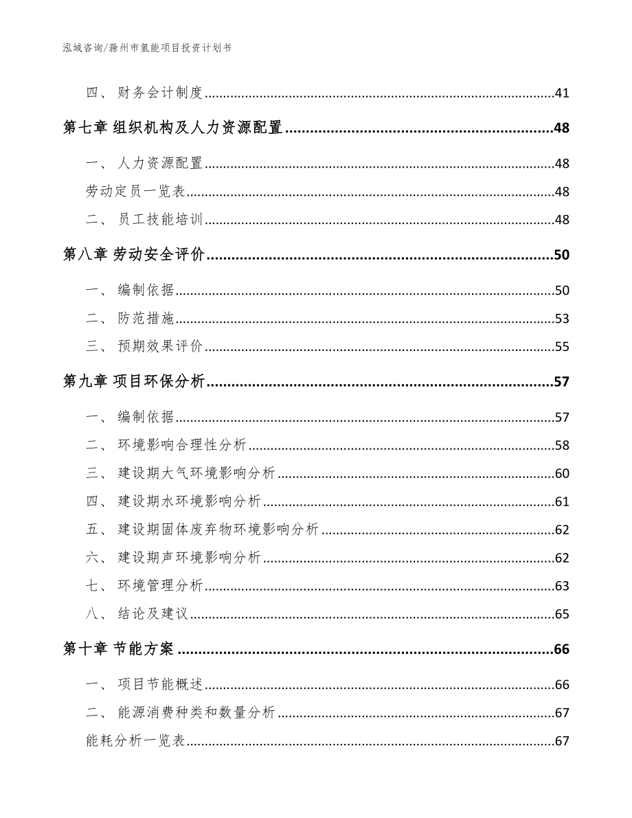 滁州市氢能项目投资计划书（范文模板）_第5页
