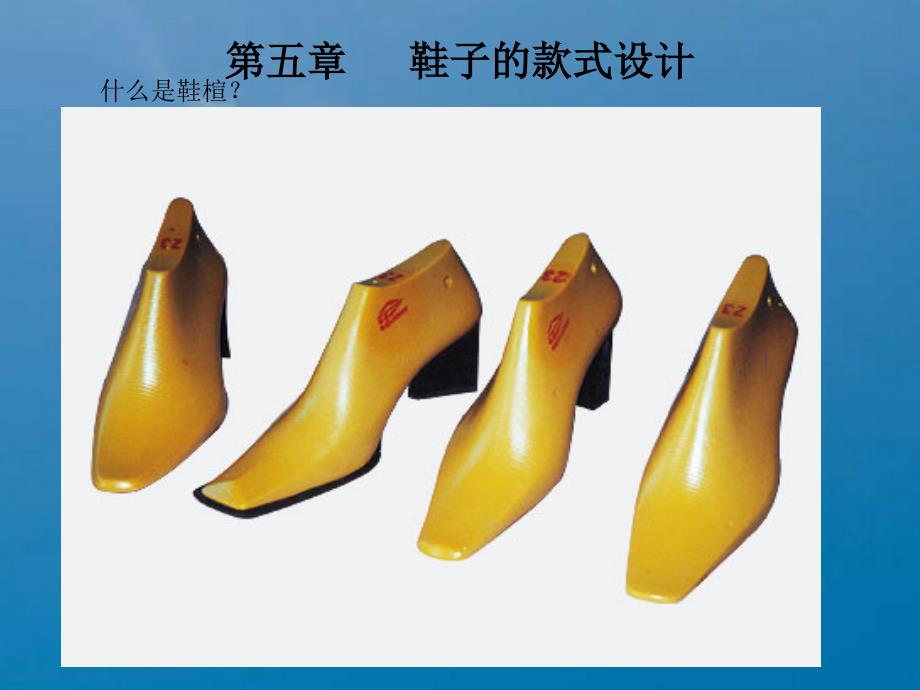 鞋子的款式设计ppt课件_第1页