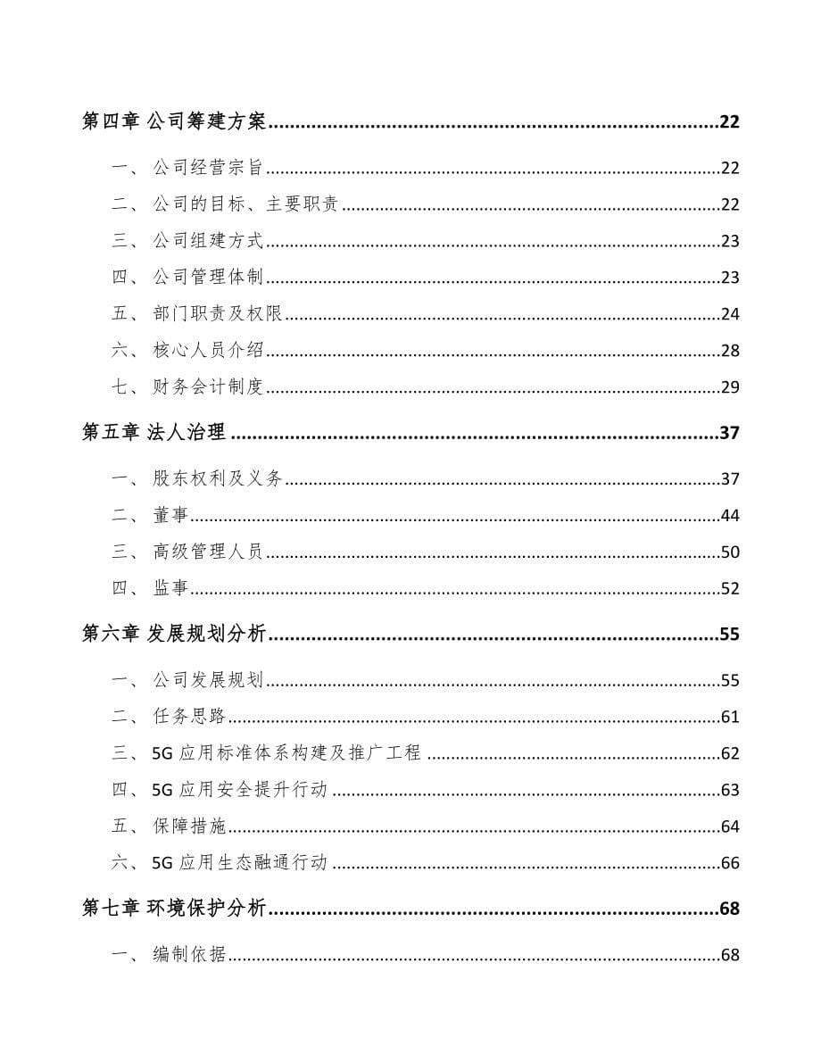 衡水关于成立5G+信息消费公司可行性研究报告_第5页