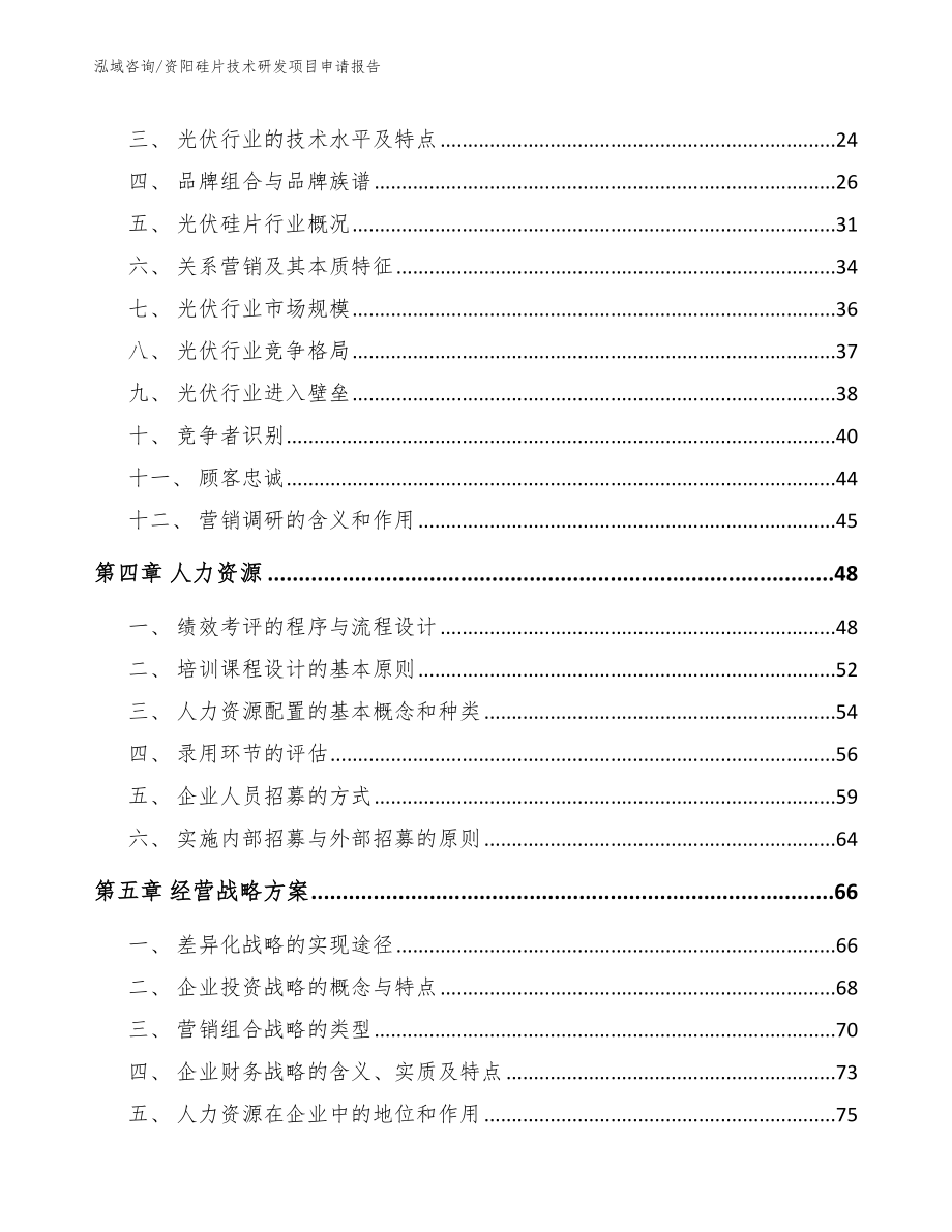 资阳硅片技术研发项目申请报告_第2页