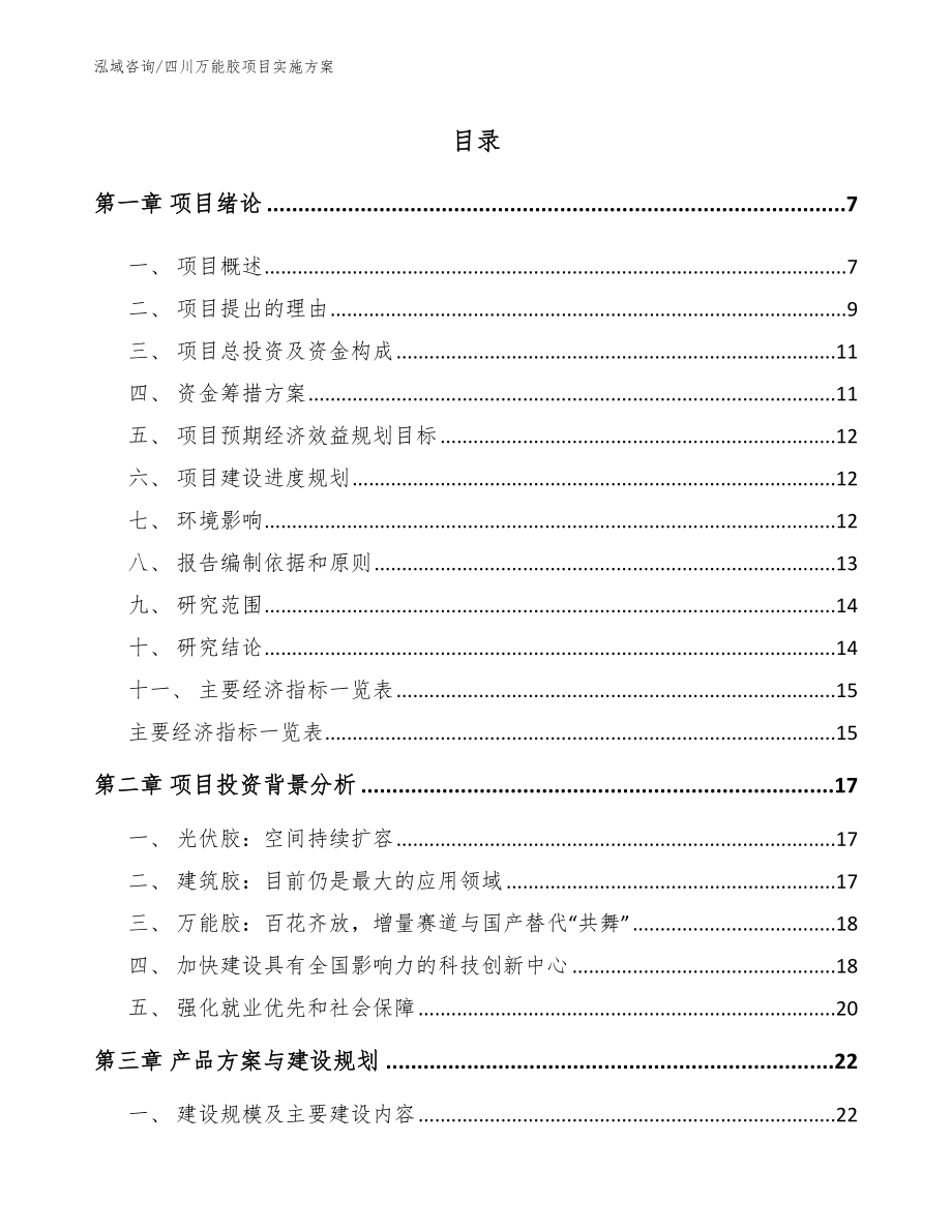 四川万能胶项目实施方案_第2页