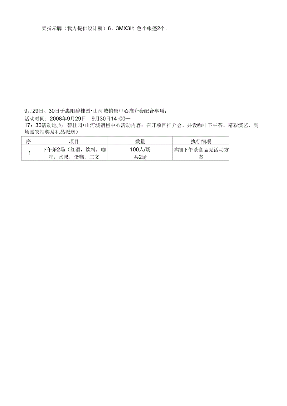 2019年碧桂园山河城开盘执行方案_第2页