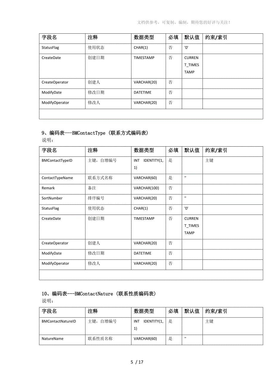 CRM系统数据字典_第5页