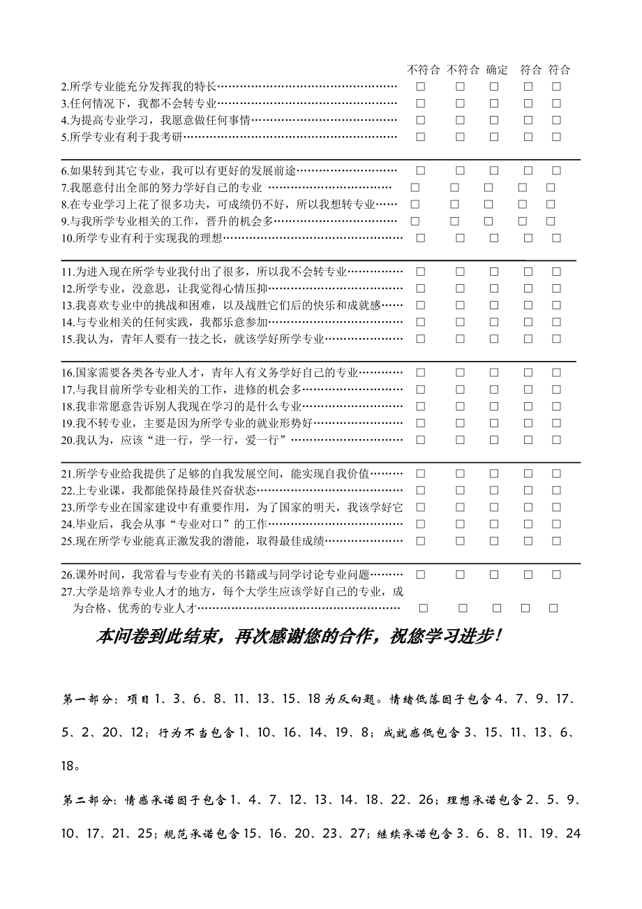 大学生学业倦怠问卷(连榕).doc_第2页