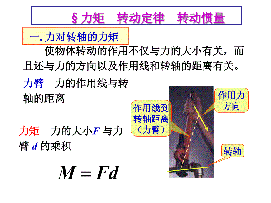 刚体转动总结_第1页