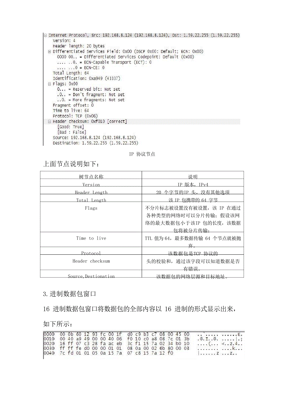 IP数据报捕获与分析实验报告.docx_第4页