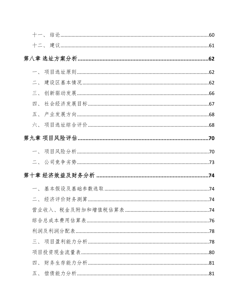 西宁关于成立电动工具公司可行性研究报告范文_第4页