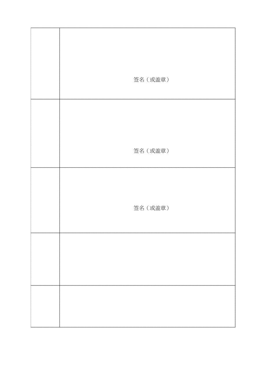 最新河南省专业技术人员年度(任期)考核登记表_第5页