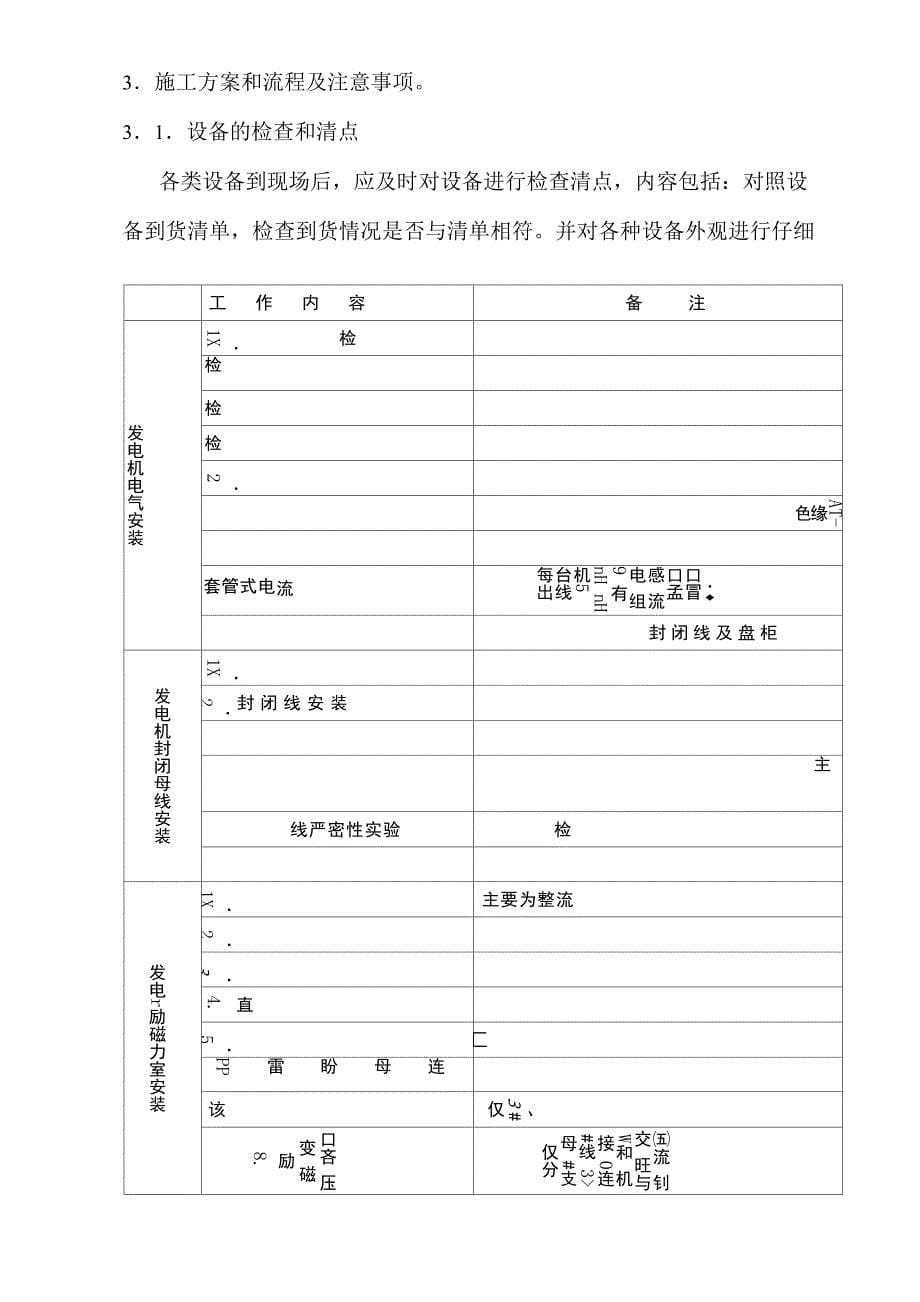 发电机电气及引出线安装方案_第5页