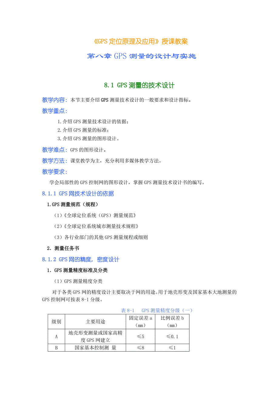 GPS静态测量概念.docx_第1页