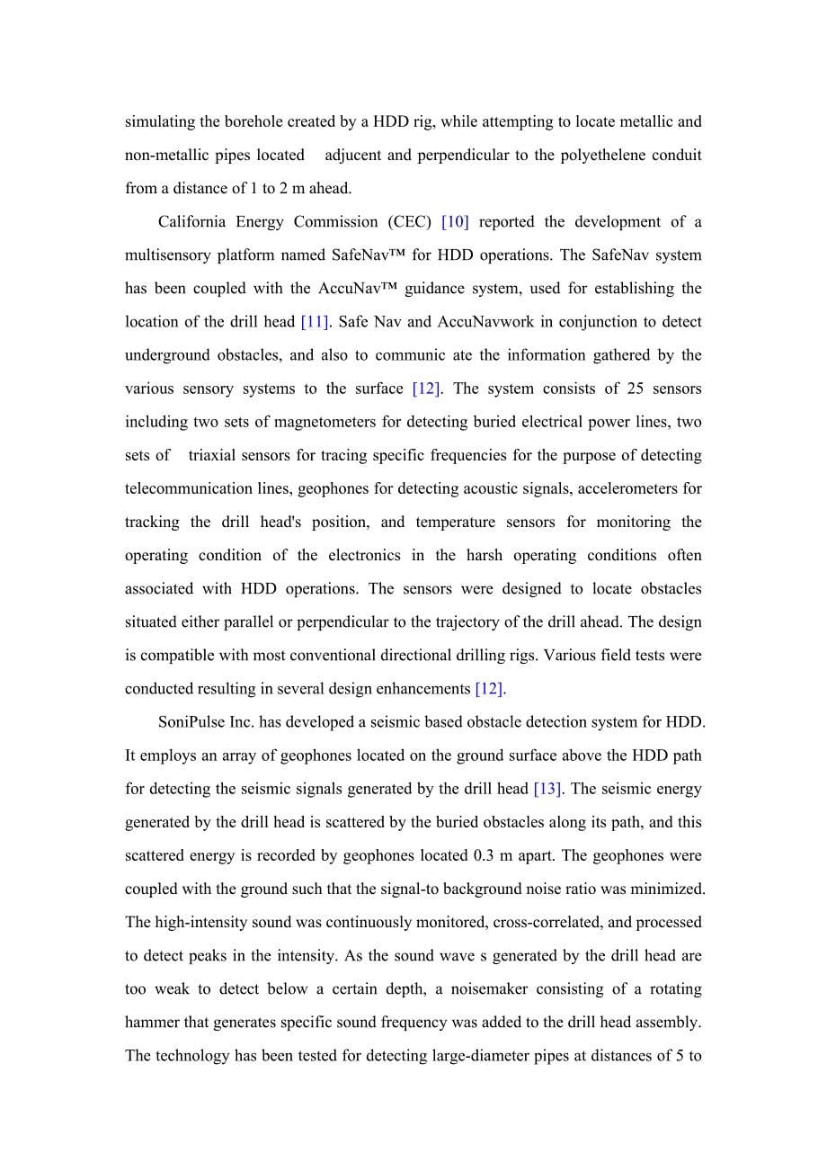 外文翻译--水平定向钻机障碍检测传感器运行建模_第5页