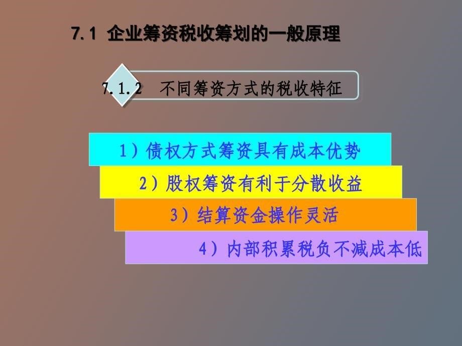 企业筹资中的税收筹划_第5页