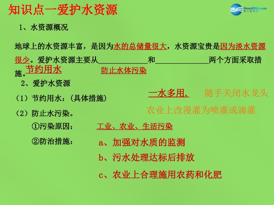 江西省芦溪县宣风镇中学九年级化学上册第四单元自然界的水课件新版新人教版_第1页