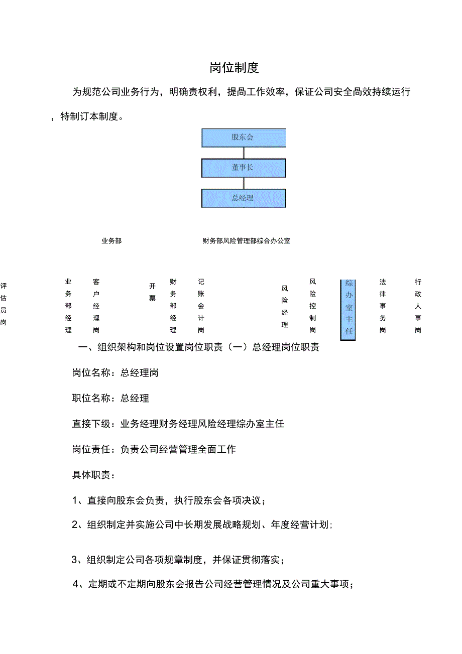 典当行岗位职责_第1页