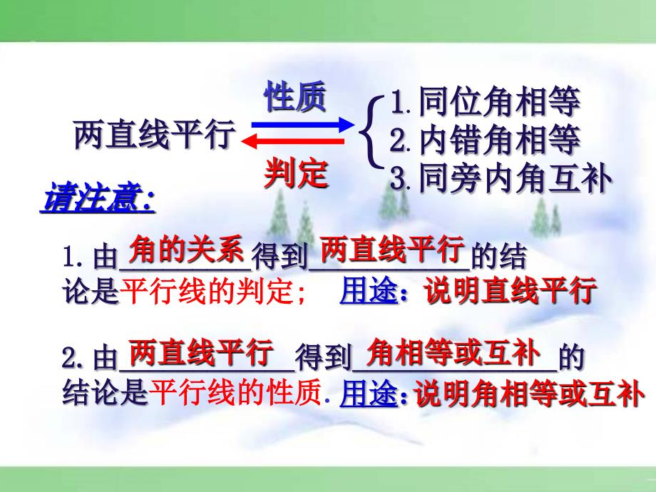 平行线的判定与性质综合运用习题课_第3页