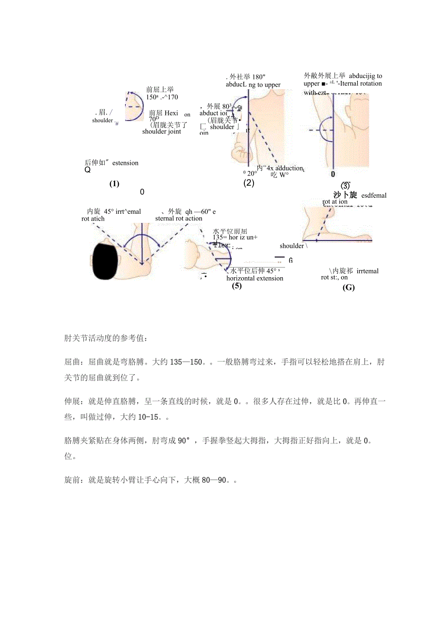 四肢关节活动度参考值_第2页