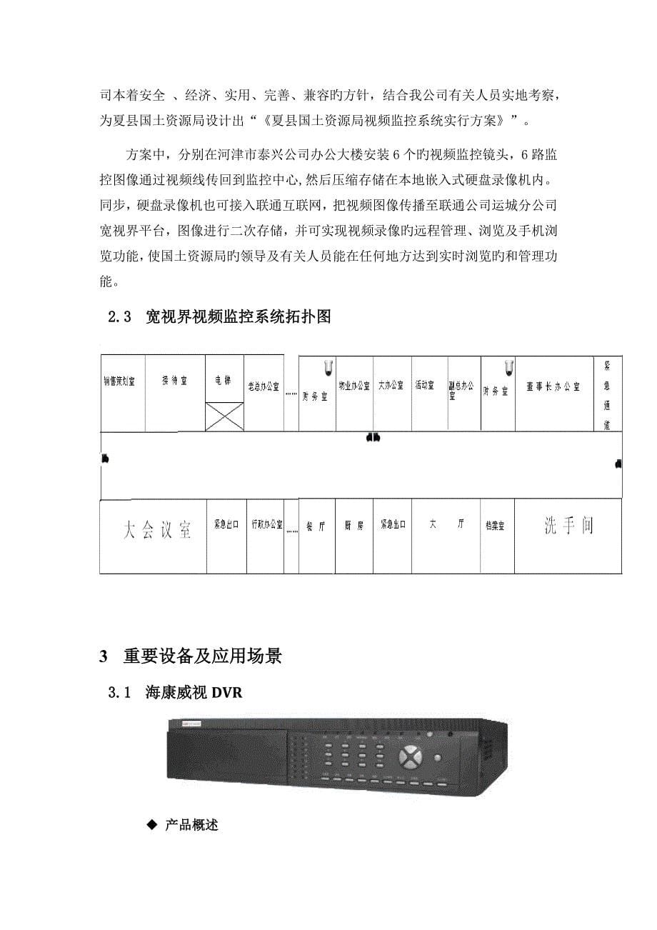 视频监控专题方案最终版_第5页