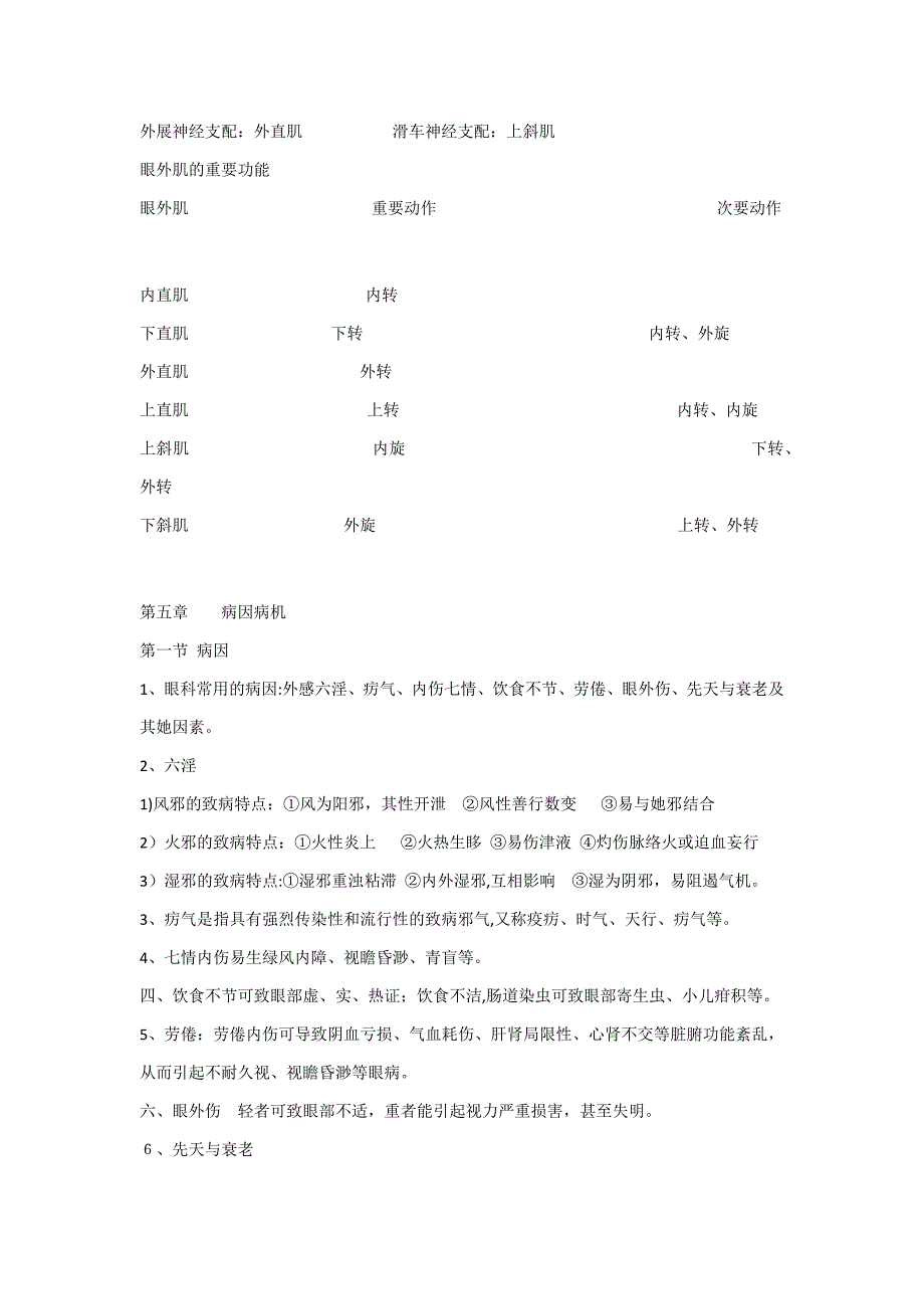 中医眼科学复习材料_第3页