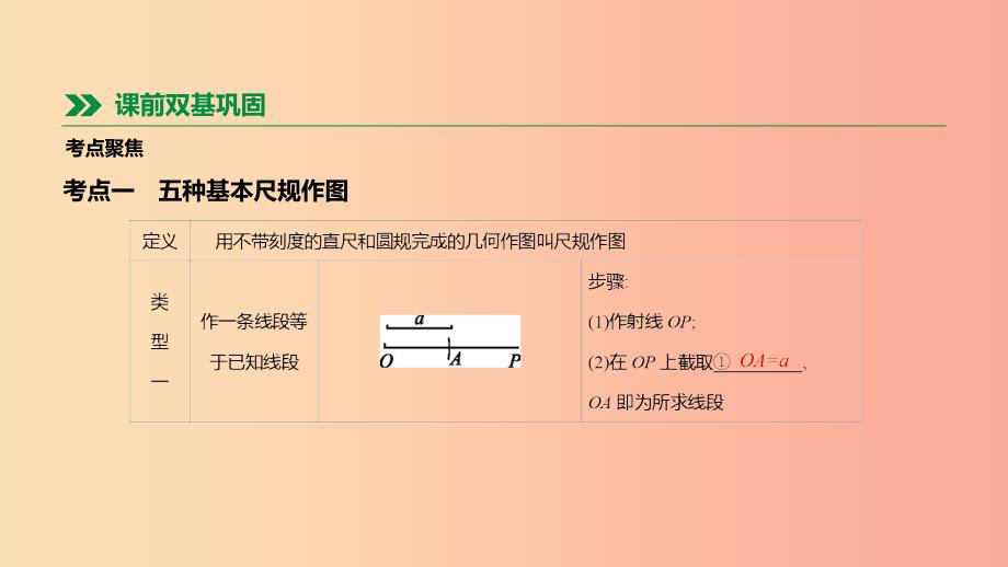 河北省2019年中考数学总复习 第七单元 图形的变换 第30课时 尺规作图课件.ppt_第2页