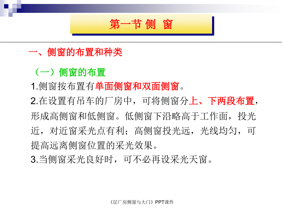 层厂房侧窗与大门课件_第3页