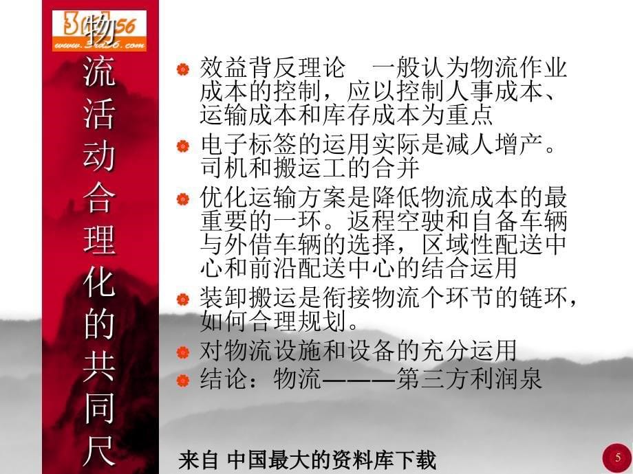 劳动保障部物流师系列培训配送中心业务管理PPT34页_第5页